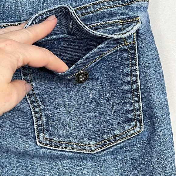 ANN TAYLOR Modern Fit Jeans Lindsay Waist Bootcut Low Rise Jeans w/ stretch SZ 6 - Picture 7 of 14